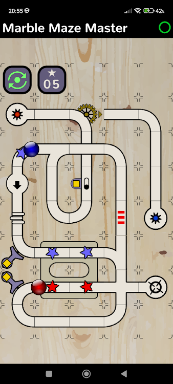 #2. Marble Maze Master (Android) By: koje