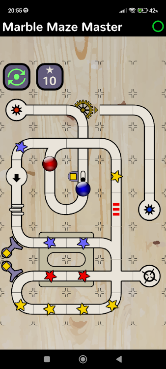 #3. Marble Maze Master (Android) By: koje