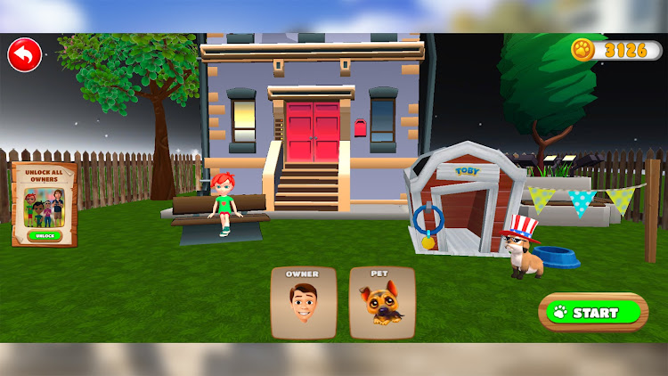 #2. My Virtual Puppy (Android) By: AuraGames