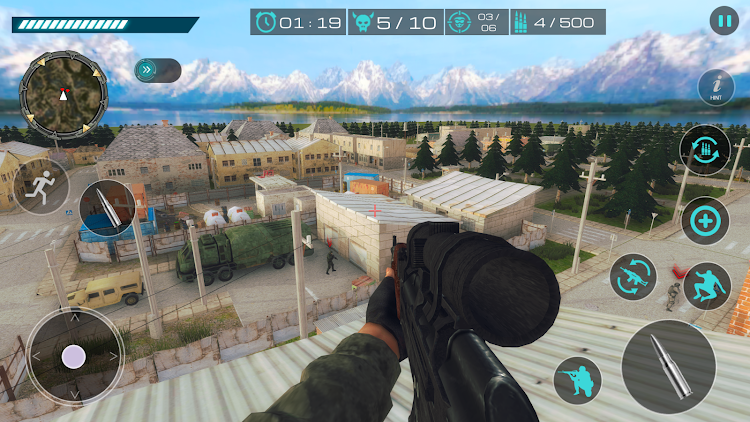 #2. Gun Wars: Fps Shooting Games (Android) By: Section Soft