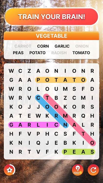 #3. Word Search! (Android) By: Panda Word Puzzle