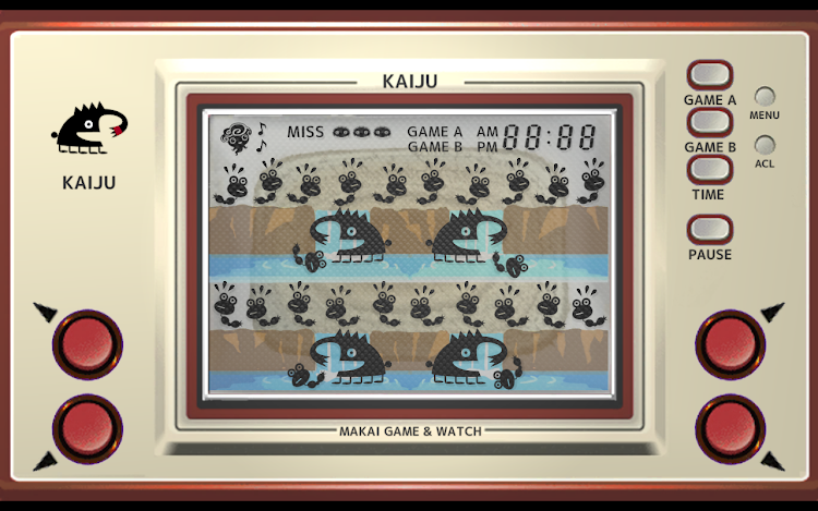 #2. LCD GAME - KAIJU (Android) By: datsuryoku_k