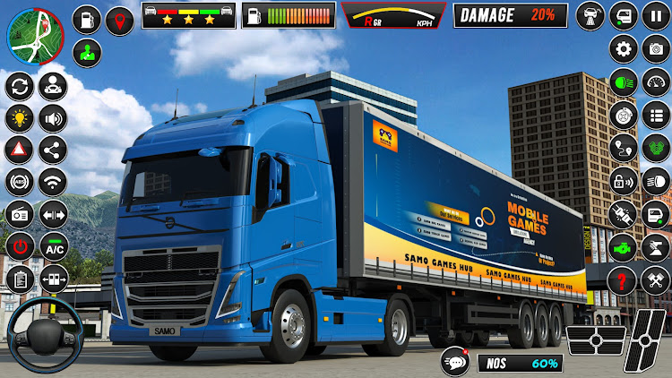 #3. Euro Truck Transport Games (Android) By: Spartans Gaming Zone