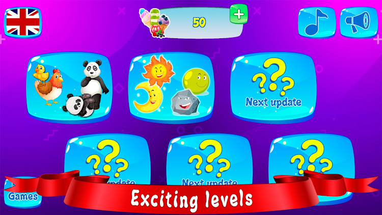 #2. Smart game Flashcards for kids (Android) By: sbitsoft.com