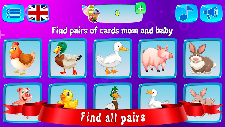 #3. Smart game Flashcards for kids (Android) By: sbitsoft.com