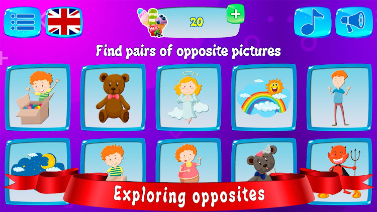 #5. Smart game Flashcards for kids (Android) By: sbitsoft.com