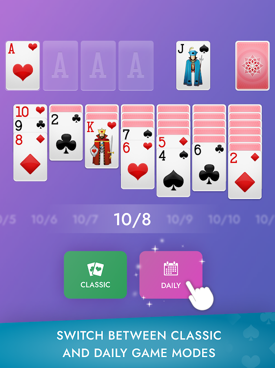 #10. Solitaire: Classic Card Games (Android) By: PLAYSTUDIOS INC