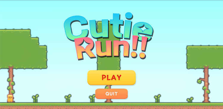 #6. cutie run - casual kids runner (Android) By: babybirds