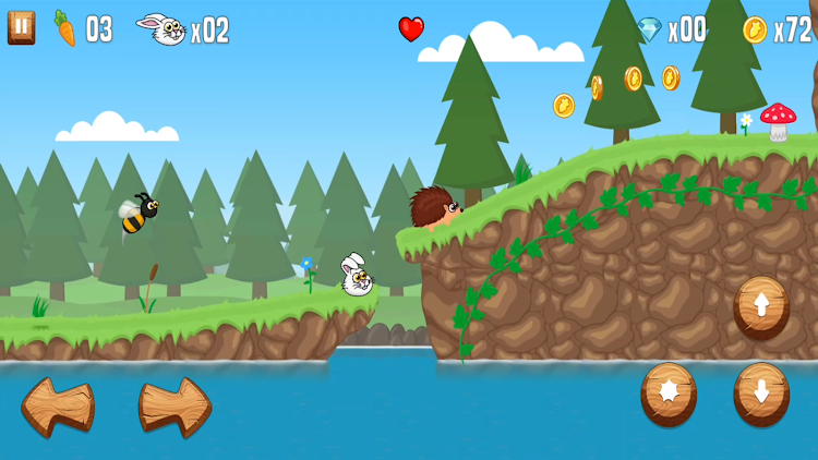 #3. Bunny Ball Adventures (Android) By: Battiker