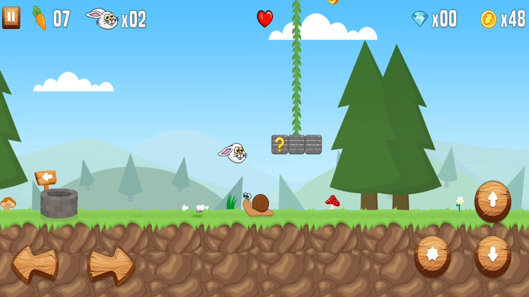 #7. Bunny Ball Adventures (Android) By: Battiker