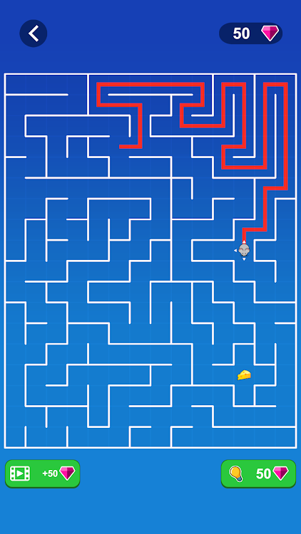 #4. Maze Mouse: Find Exit (Android) By: Stickin