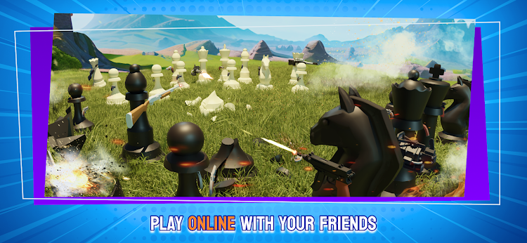 #5. Chess Shooter 3D (Android) By: Plus Games Studio