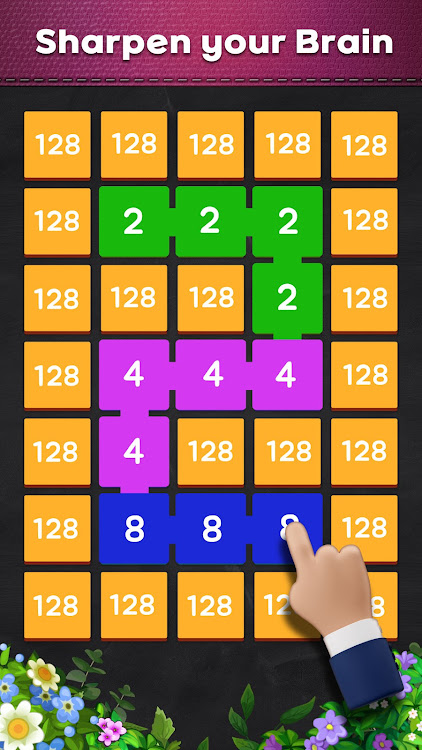 #3. Merge Brain 2248 : Number Game (Android) By: SUPERBOX Inc