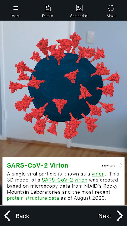 #2. Pathogen AR (Android) By: NIH/NIAID