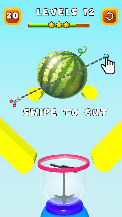 #5. Slice Cut- Idle Slice (Android) By: HighPixel Gamez