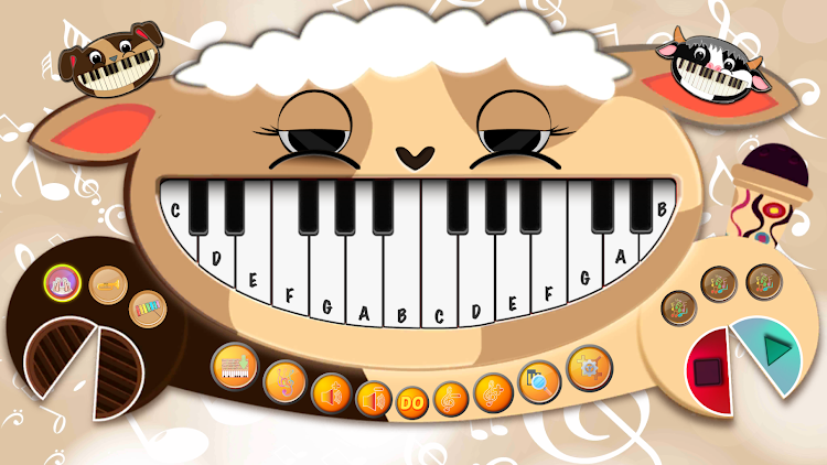 #5. Cat Piano Sounds Music Premium (Android) By: MEOW CAT GAMES