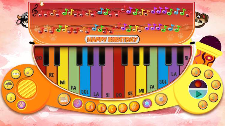 #9. Cat Piano Sounds Music Premium (Android) By: MEOW CAT GAMES