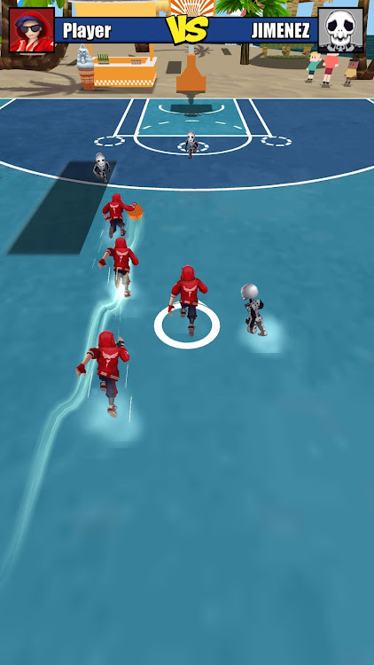 #5. Street Basketball: Dunk & Hoop (Android) By: Elbow Games