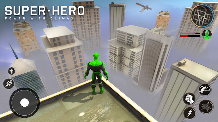 #9. Spider Rope Hero Man Games (Android) By: Next Logic Games