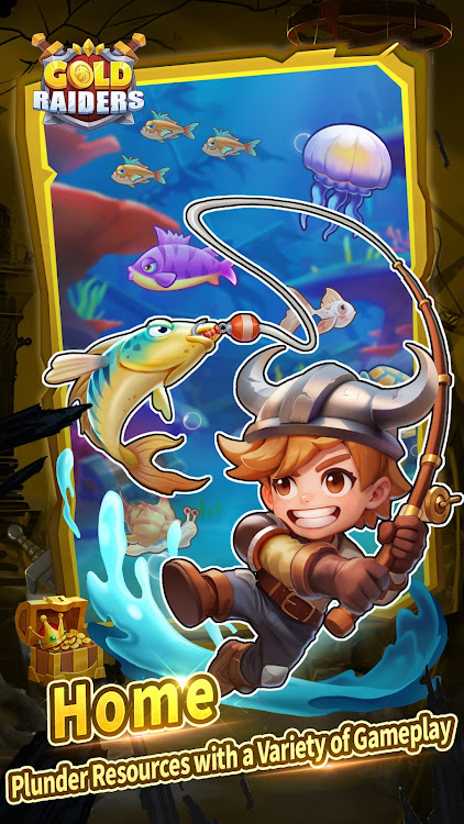 #5. Gold Raiders：Coin&Idle RPG (Android) By: ICCgame