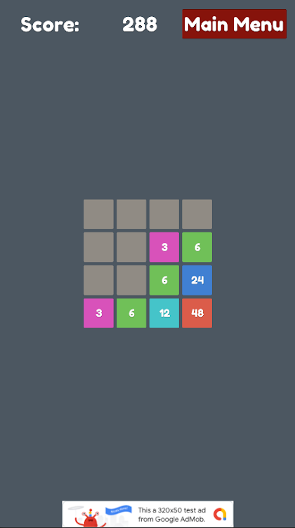 #6. three - 2048 but with 3s! (Android) By: Weber Web, LLC