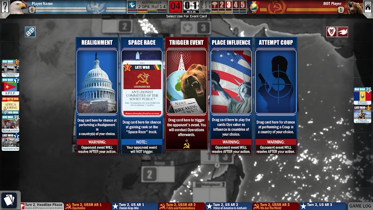 #7. Twilight Struggle: Red Sea (Android) By: Playdek, Inc.