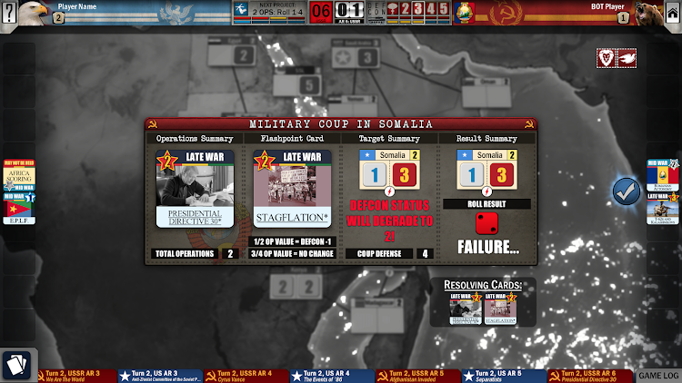 #9. Twilight Struggle: Red Sea (Android) By: Playdek, Inc.