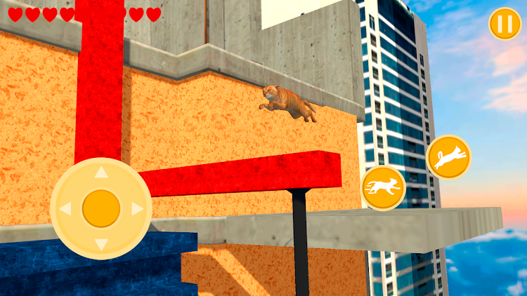 #3. Only Down Cat Simulator (Android) By: DarkPlay Game