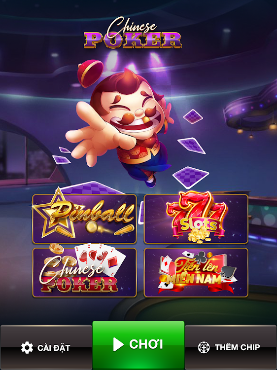 #9. Chinese Poker: Animal Slots (Android) By: Gosiha Pte. Ltd.