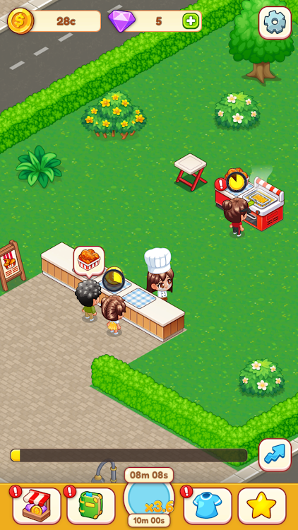 #3. Billionaire Chef: Idle Tycoon (Android) By: Boomware Studio