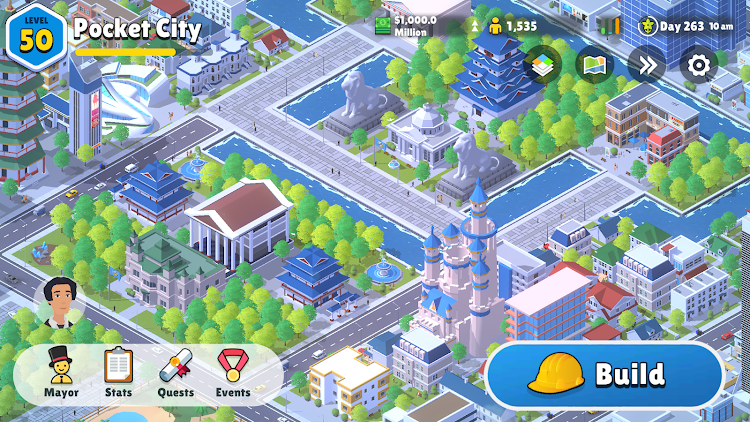 #7. Pocket City 2 (Android) By: Codebrew Games