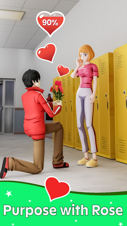 #2. Kiss in Public: Anime Romance (Android) By: 360 Gaming Studio