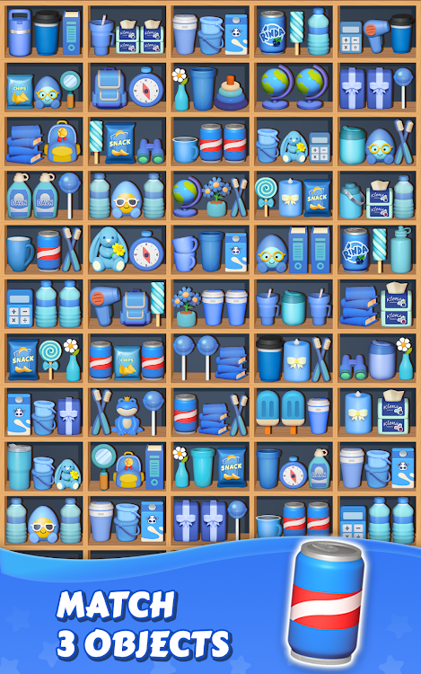 #9. Goods Sorting: Match 3 Puzzle (Android) By: FALCON GAMES