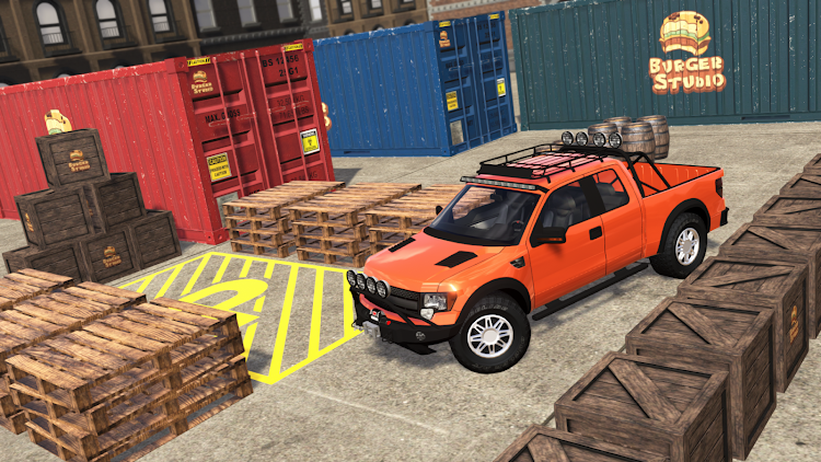 #2. Car Game Modern Car Parking 3D (Android) By: Burger Studios