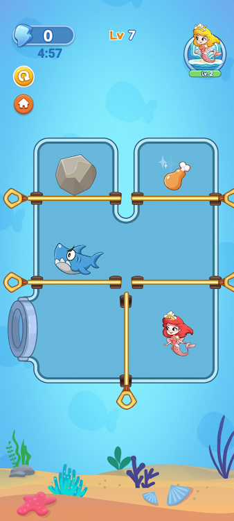 #3. Mermaid Rescue (Android) By: huangming