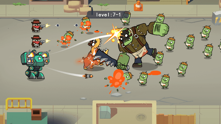 #2. Merge Mech vs. Zombie Brawl (Android) By: Tara Westover