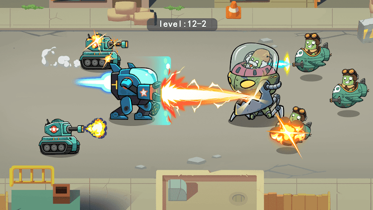 #3. Merge Mech vs. Zombie Brawl (Android) By: Tara Westover