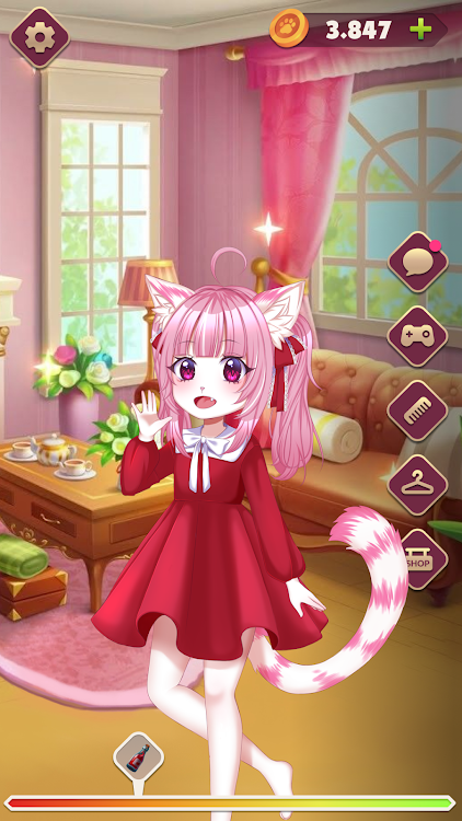 #2. Furry Girls: Growth Simulator (Android) By: Emalak Labs