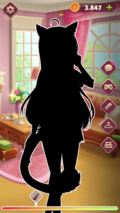 #3. Furry Girls: Growth Simulator (Android) By: Emalak Labs