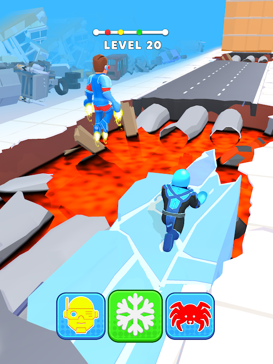 #10. Hero Transform: Superhero Game (Android) By: Playspare