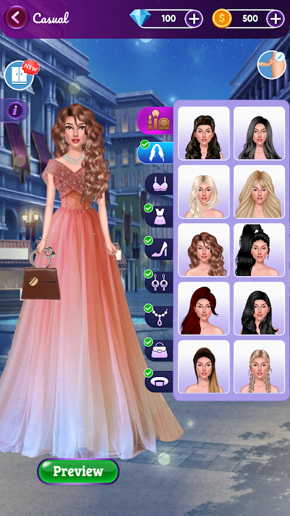 #2. Fashion Show: Dress up, Makeup (Android) By: Makeup Games for girls