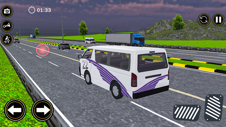 #4. Van Simulator Minibus Games (Android) By: Friends Coding World