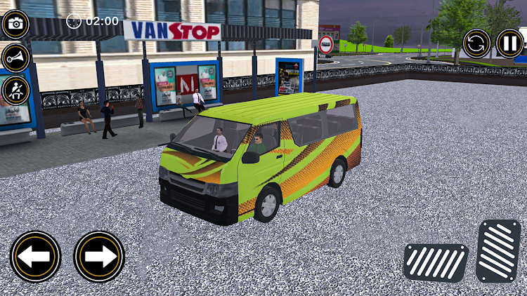 #5. Van Simulator Minibus Games (Android) By: Friends Coding World