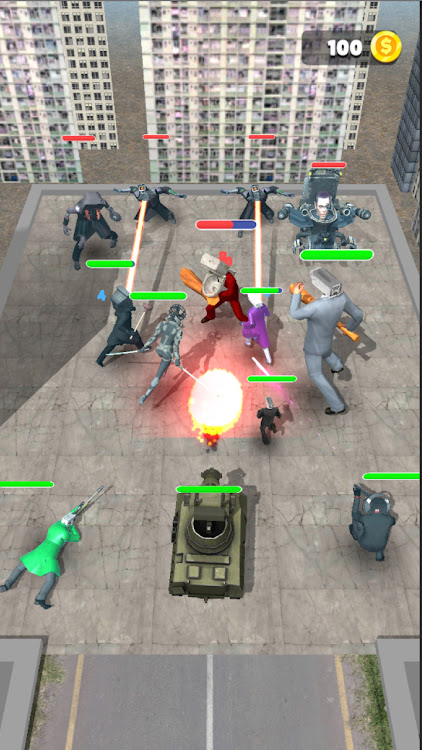 #4. Zombie Evolution Battle (Android) By: TheSunStudio