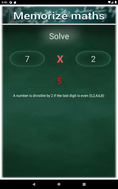 #8. Memory Master Multiplication (Android) By: R4M Studio