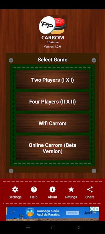 #2. Carrom 2D Game (Android) By: PPSoftware & Enterprises (PPSoftwares)