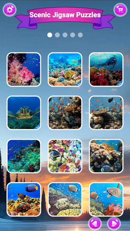 #7. Ocean Puzzle (Android) By: dingguo.cc