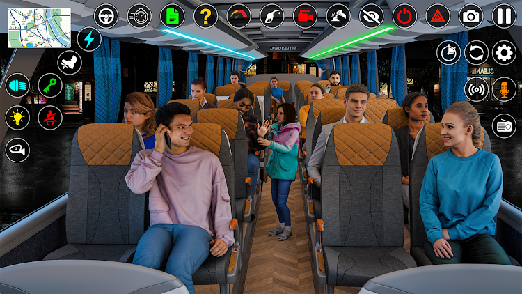 #3. Bus Simulator - 3D Bus Games (Android) By: Innovative Gaming Studios