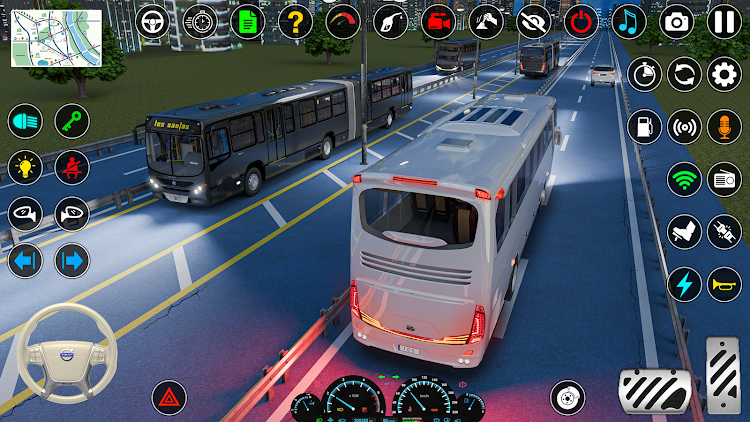 #4. Bus Simulator - 3D Bus Games (Android) By: Innovative Gaming Studios