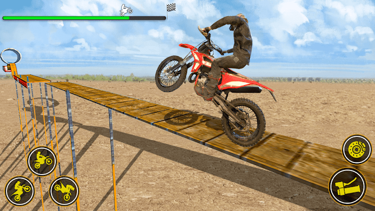 #9. Bike Stunt: Bike Race Games (Android) By: skylinkgames